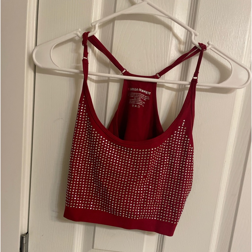 Studded crop top
